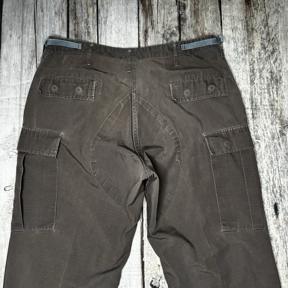Propper Cargo Pants Brown Mens Size Large Reg 38/30 Baggy Combat Trouser Ripstop - Picture 11 of 11